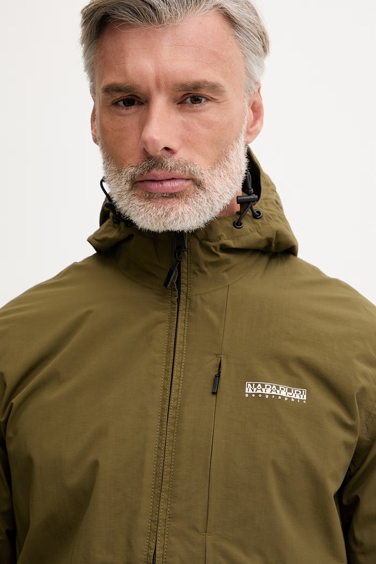 Napapijri kurtka przejściowa męska TUNDRA zielony NP0A4HO7G3A1