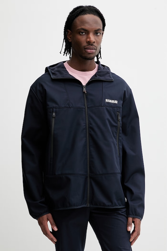 Napapijri kurtka BIOIS pozostałe granatowy NP0A88TN1761