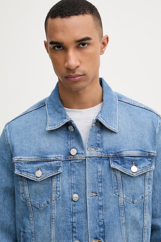 Joop! džínová bunda pánská džínová modrá 30102790