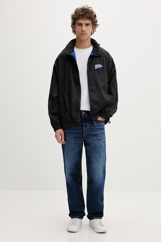 HUGO Blue prechodná bunda pánska Bex2621 50556476 čierna SS26