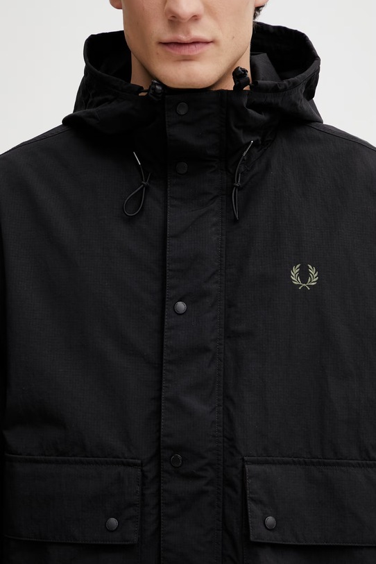 Fred Perry kurtka męska czarny J2323
