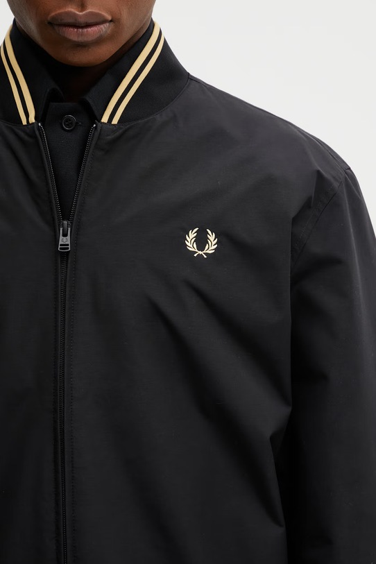 Fred Perry kurtka bomber czarny J2326