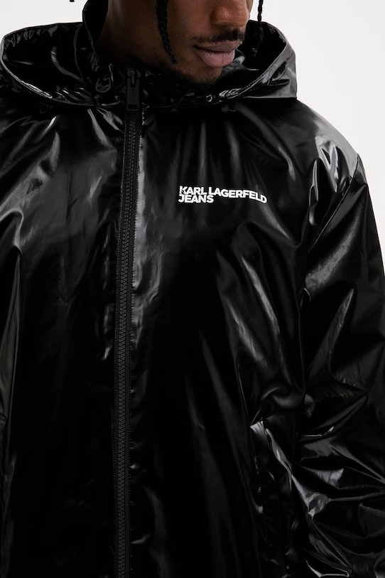 Karl Lagerfeld Jeans krótka kurtka męska B2M15022 czarny