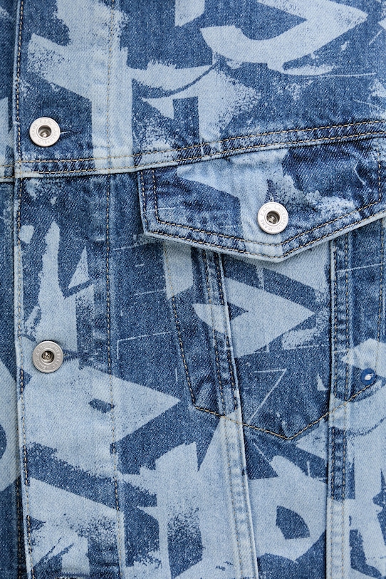 Karl Lagerfeld Jeans kurtka męska jeansowa B2M14025 niebieski