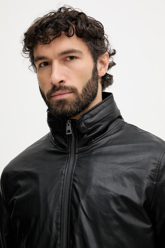 Guess μεταβατικό ανδρικό μπουφάν μαύρο M6GL07.W1663