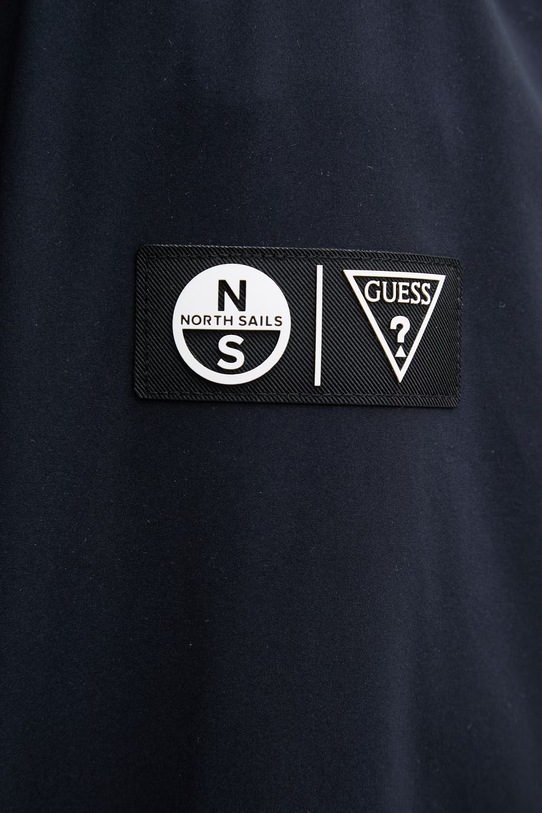 Guess bunda pánska x North Sails M6GL36.W2166 tmavomodrá