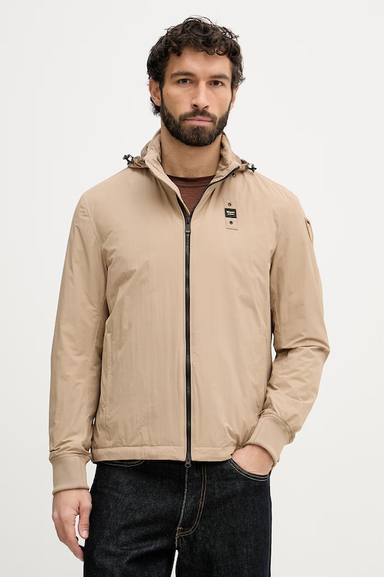 Blauer kurtka przejściowa męska DALTON beżowy BLUC02221