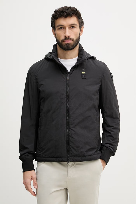 Blauer kurtka przejściowa męska DALTON czarny BLUC02221