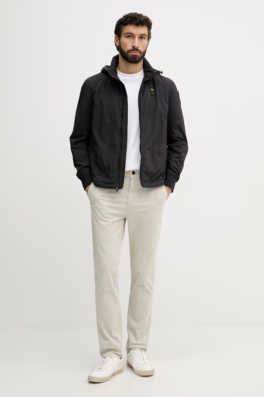 Blauer kurtka przejściowa męska DALTON BLUC02221 czarny SS26