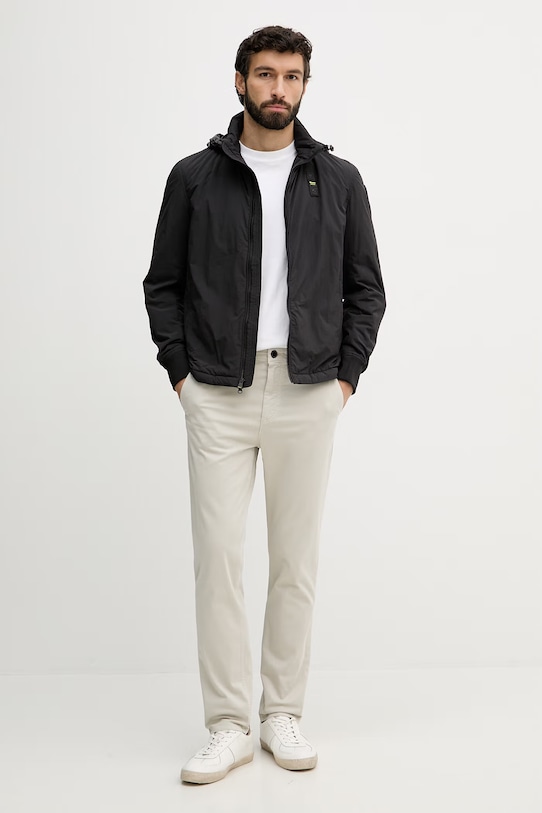 Blauer kurtka przejściowa męska DALTON BLUC02221 czarny SS26