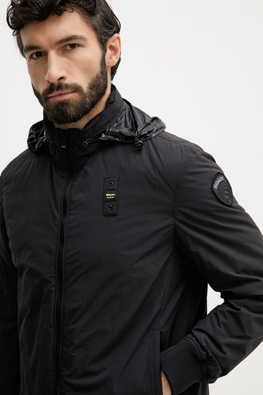 Blauer kurtka przejściowa męska DALTON czarny BLUC02221