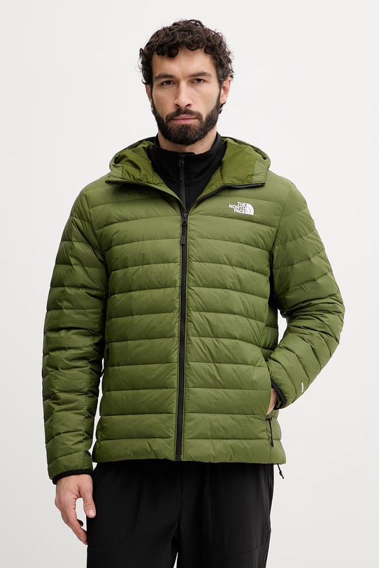 The North Face kurtka pikowana męska Classic Down zielony NF0A8D1TBRI1