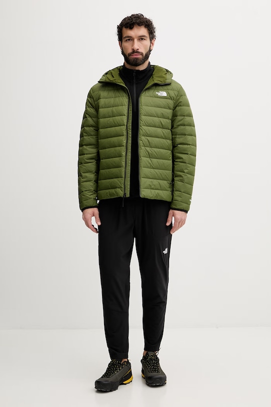 The North Face kurtka pikowana męska Classic Down NF0A8D1TBRI1 zielony SS26