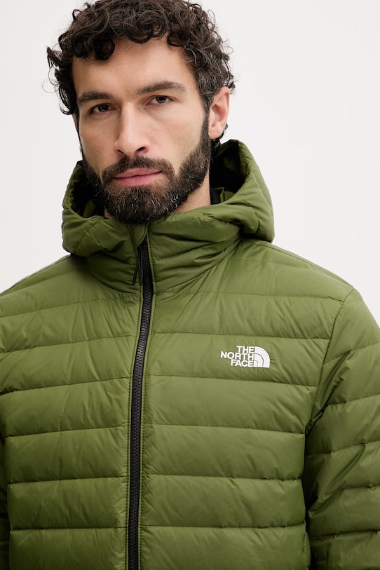 The North Face kurtka pikowana męska Classic Down zielony NF0A8D1TBRI1