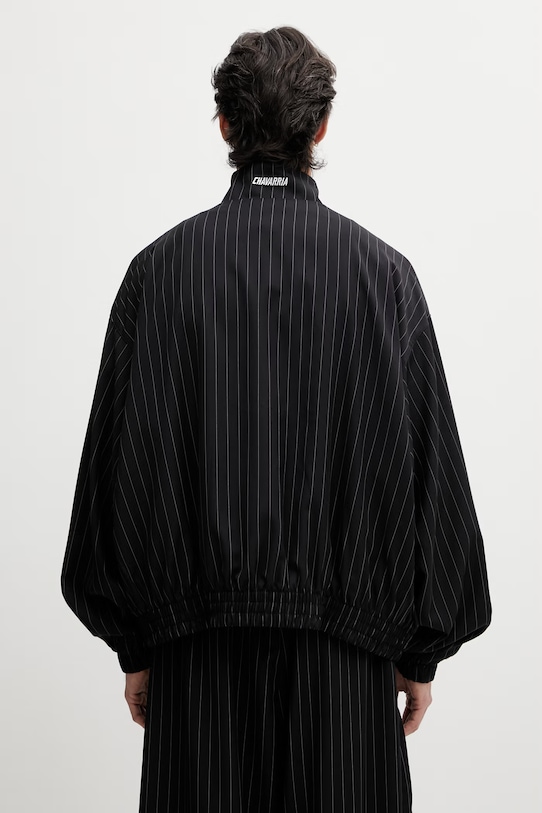 Дрехи adidas Originals x Willy Chavarria уголемено яке мъжко с добавена мериносова вълна KR8696 черен