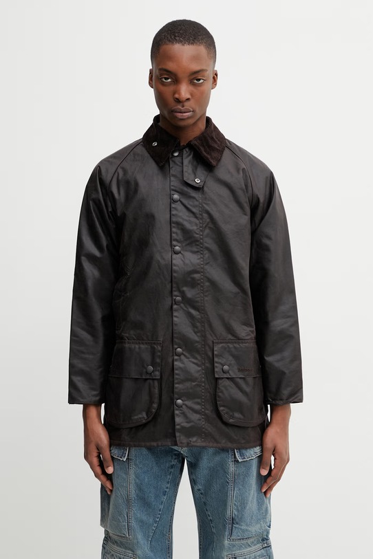 Barbour MWX0017RU52 kurtka przejściowa bawełniana męska brązowy MWX0017RU52