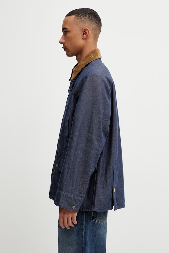 Barbour MCA1104IN71 krótka kurtka jeansowa męska MCA1104IN71 granatowy SS26