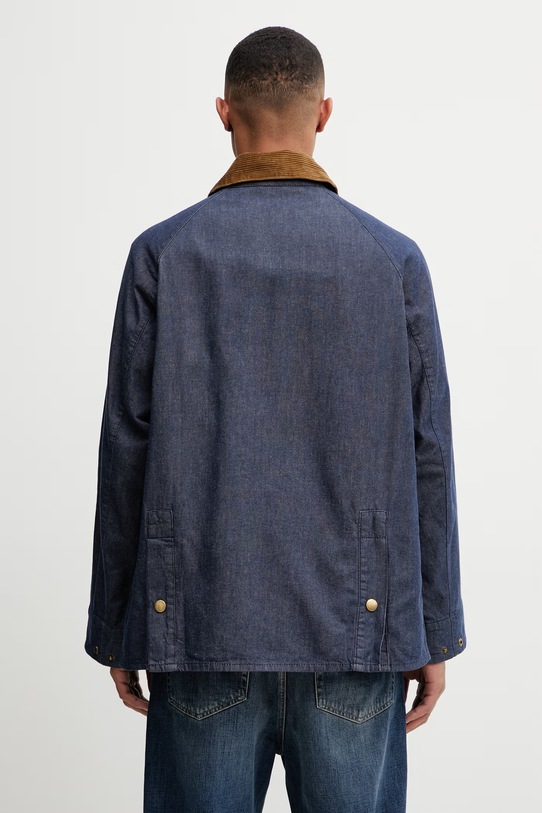 Odzież Barbour MCA1104IN71 krótka kurtka jeansowa męska MCA1104IN71 granatowy