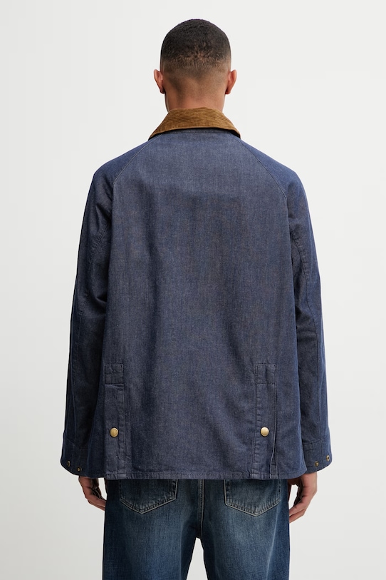 Odzież Barbour MCA1104IN71 krótka kurtka jeansowa męska MCA1104IN71 granatowy