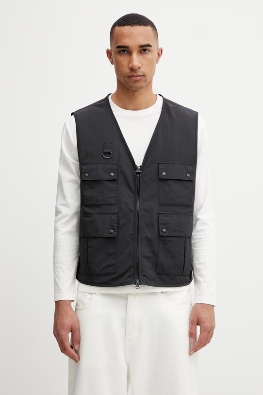 Barbour MGI0315BK11 bezrękawnik męski czarny MGI0315BK11