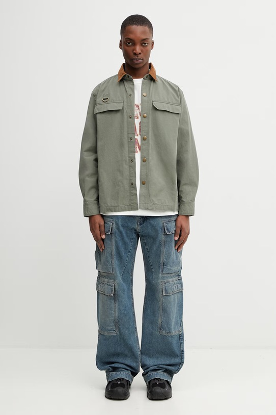 Barbour MOS0460OL52 krótka kurtka bawełniana męska MOS0460OL52