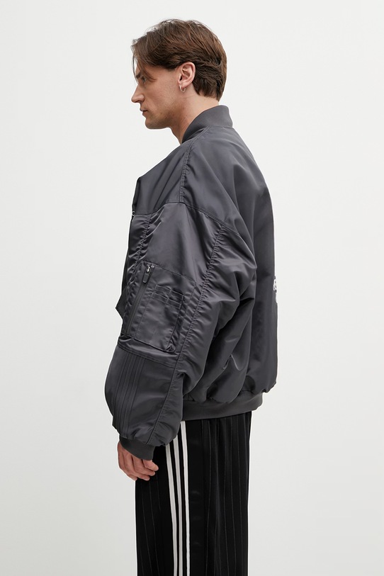 adidas Originals x Willy Chavarria яке бомбър мъжки KV2248 сив SS26