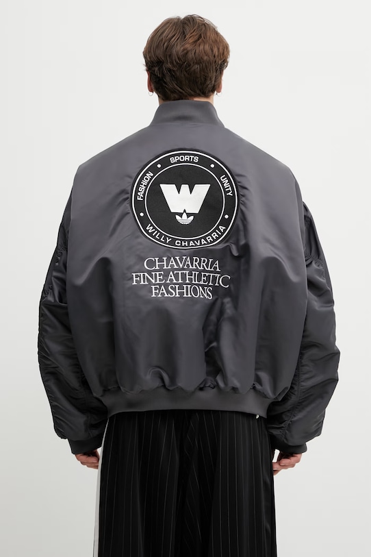 Дрехи adidas Originals x Willy Chavarria яке бомбър мъжки KV2248 сив