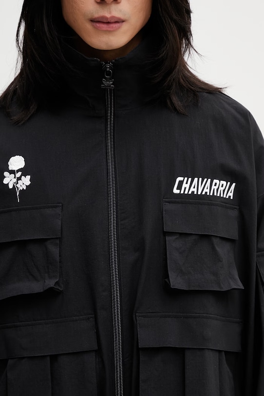 adidas Originals x Willy Chavarria куртка чоловіча чорний KW1732