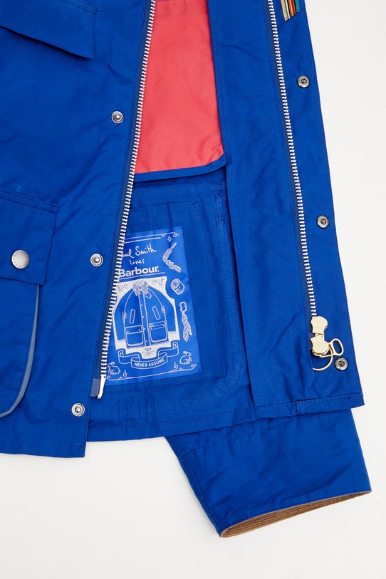 Barbour x Paul Smith Sugarlump Bedale jacket cotton Men's MCA1126BL51 navy