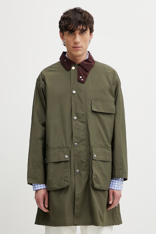 Barbour x Paul Smith Casual парка чоловіча зелений MCA1127OL52