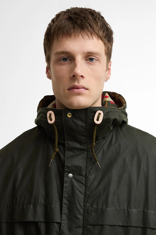 Barbour x Paul Smith Durham Men's jacket green MWX2561OL51