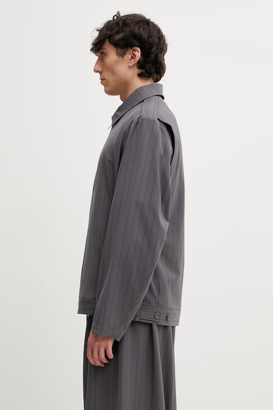 Y-3 M RW UT BLOUSON kurtka z wełną męska KS4973 szary SS26