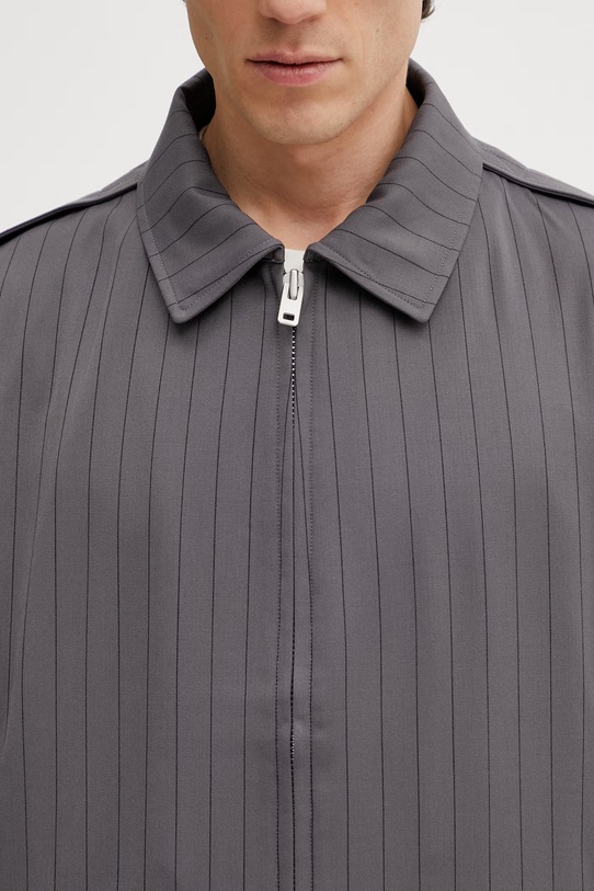 Y-3 M RW UT BLOUSON kurtka z wełną męska szary KS4973