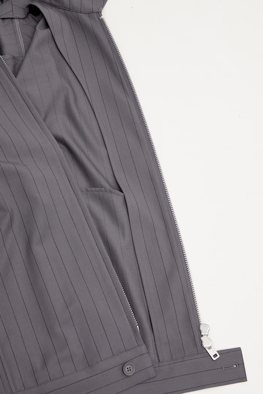 Y-3 M RW UT BLOUSON kurtka z wełną męska KS4973 szary