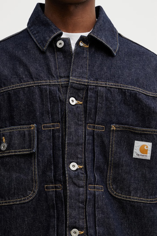 Carhartt WIP Belmar Jacket giacca jeans in jeans da uomo blu navy I036586.102
