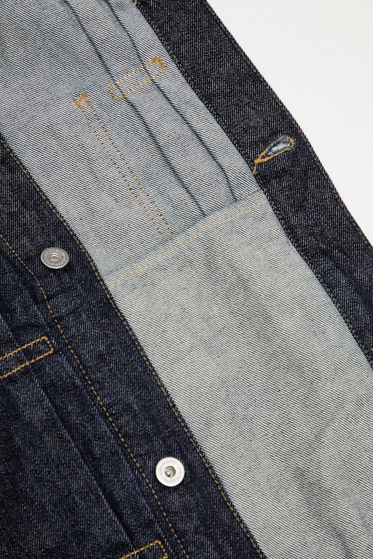 Carhartt WIP Belmar Jacket из денима для мужчин I036586.102 тёмно-синий