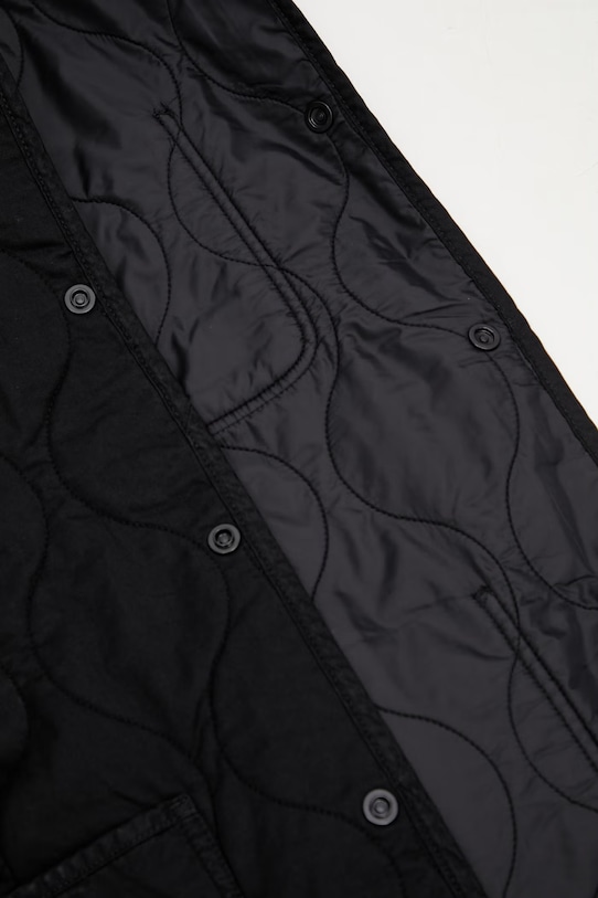 Carhartt WIP pánska prešívaná bavlnená bunda Skyton Liner I036965.89XX čierna