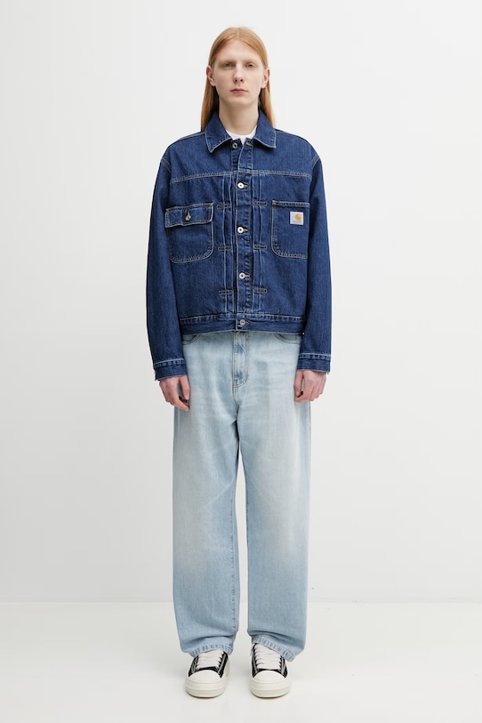 Carhartt WIP Belmar Jacket kurtka jeansowa męska I036586.106
