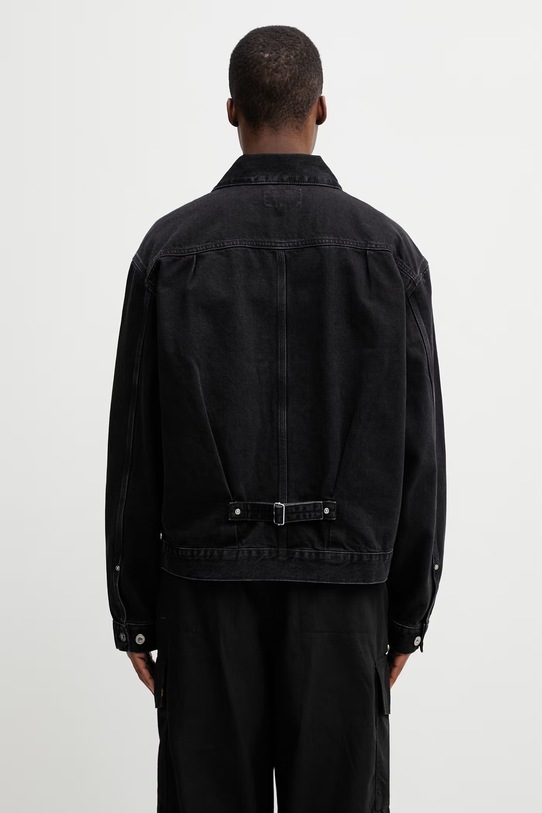 Odzież Carhartt WIP Belmar Jacket kurtka jeansowa męska I036586.8906 czarny