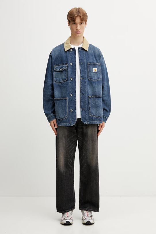 Carhartt WIP Warren Chore Coat kurtka jeansowa męska I036592.2XN4L