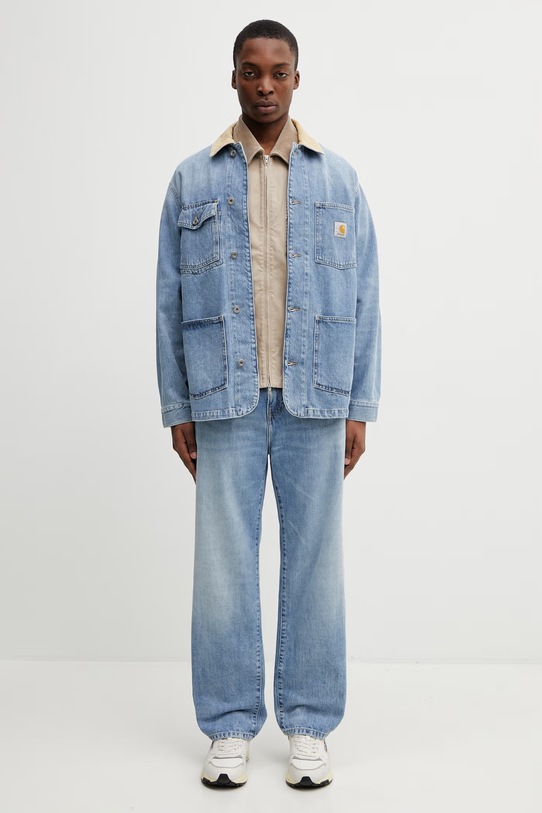 Carhartt WIP Warren Chore Coat kurtka jeansowa męska I036592.2XNUR