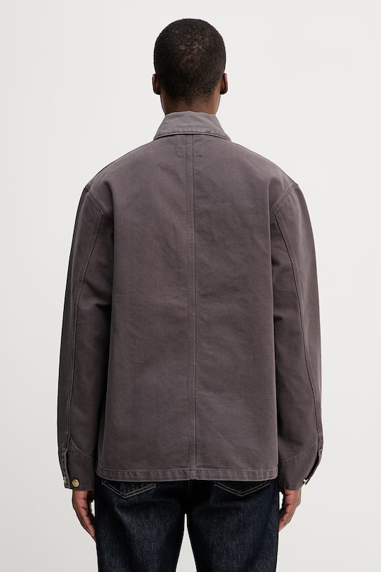 Odzież Carhartt WIP Michigan Coat kurtka przejściowa bawełniana męska I034787.3MB4O brązowy