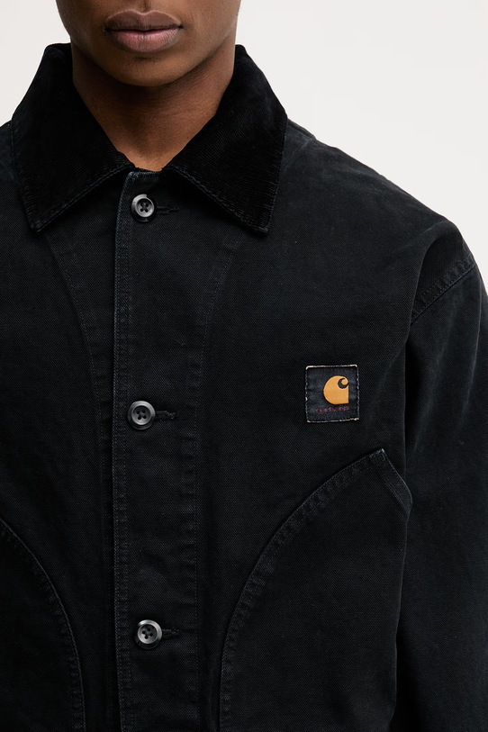 Carhartt WIP Prescott Coat kurtka przejściowa bawełniana męska czarny I036983.00EGD