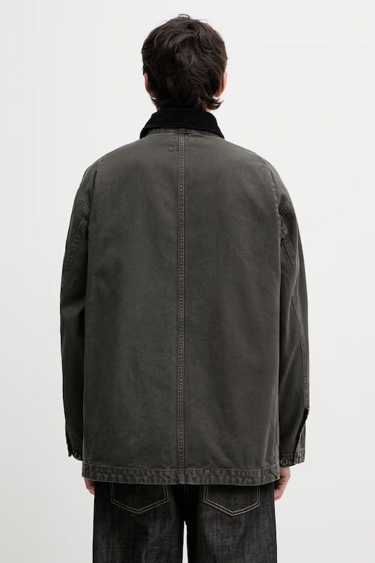 Дрехи Carhartt WIP Prescott Coat мъжко памучно яке тип риза I036983.3MXGD зелен