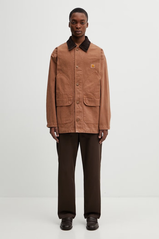 Carhartt WIP Prescott Coat kurtka jeansowa bawełniana męska I036983.00SGD