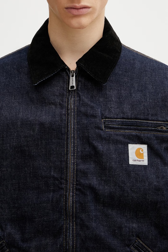 Carhartt WIP OG Detroit Jacket kurtka jeansowa męska niebieski I036593.B8902