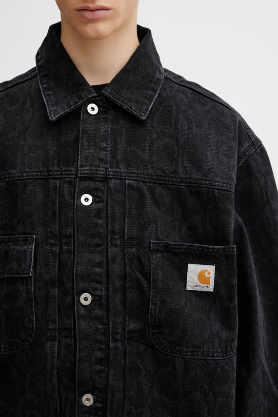 Carhartt WIP Belmar Jacket kurtka jeansowa męska czarny I036586.3R260