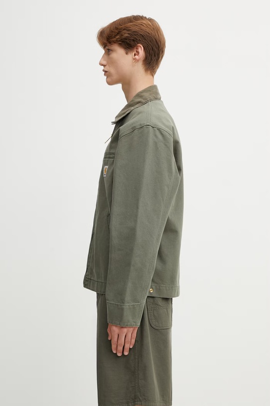 Carhartt WIP Detroit Jacket kurtka przejściowa bawełniana męska I034819.3MA4O zielony SS26