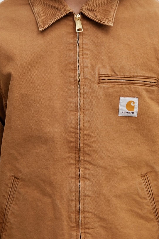 Carhartt WIP Detroit Jacket kurtka bawełniana męska brązowy I034819.1FJ4O