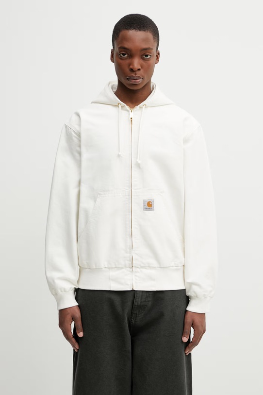 Carhartt WIP OG Active Jacket kurtka przejściowa bawełniana męska biały I034311.D602